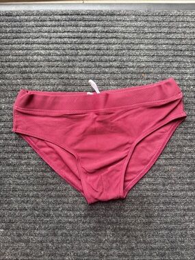 Classic Men's Swim Briefs in Burgundy